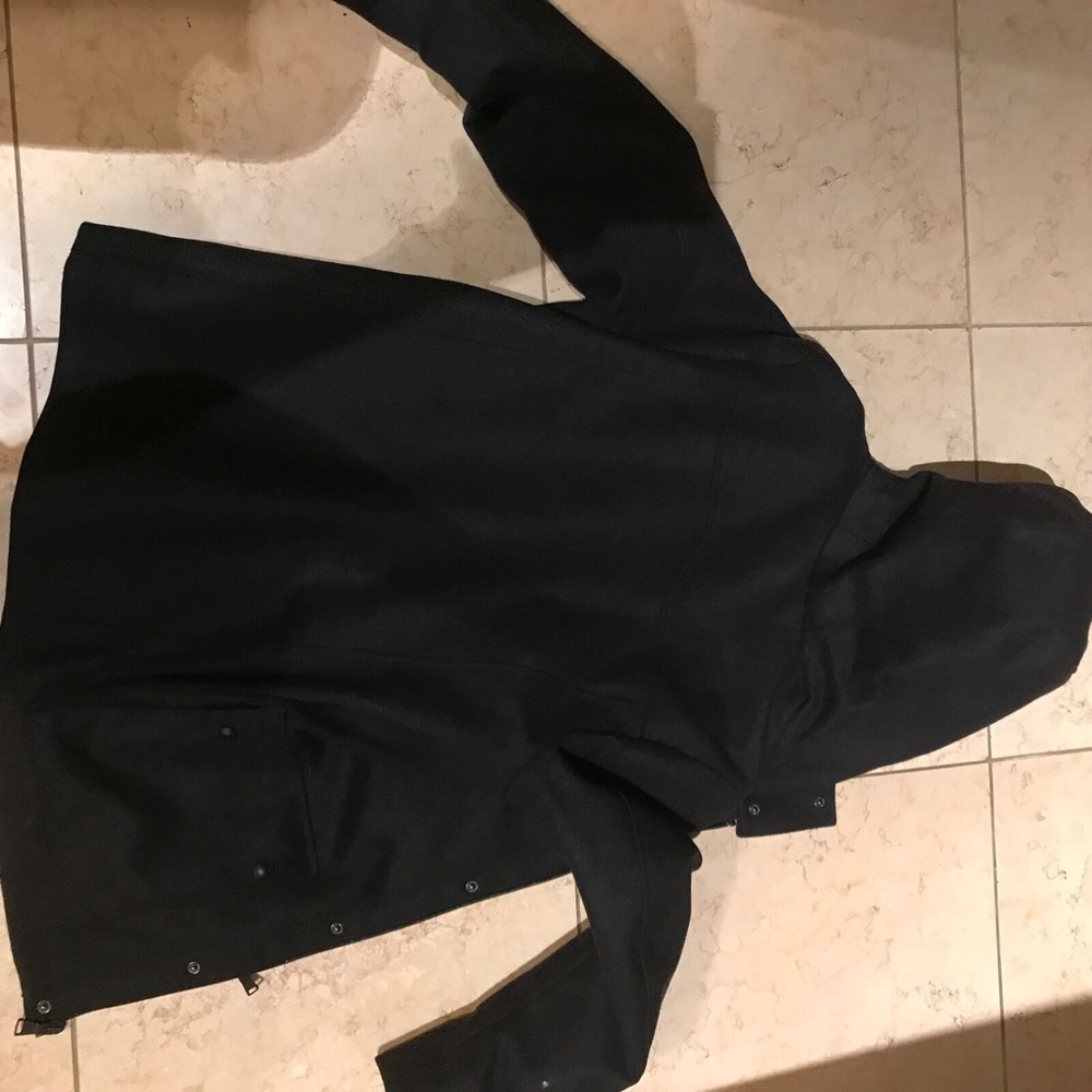 Express Tech Wool Button Zip Coat - image 5